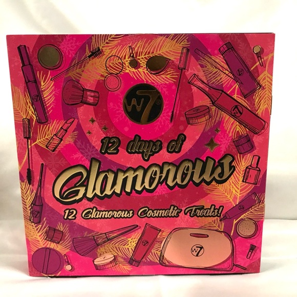 12 Days of W7 Beauty Holiday GLAMOROUS Advent Calendar - Picture 1 of 3